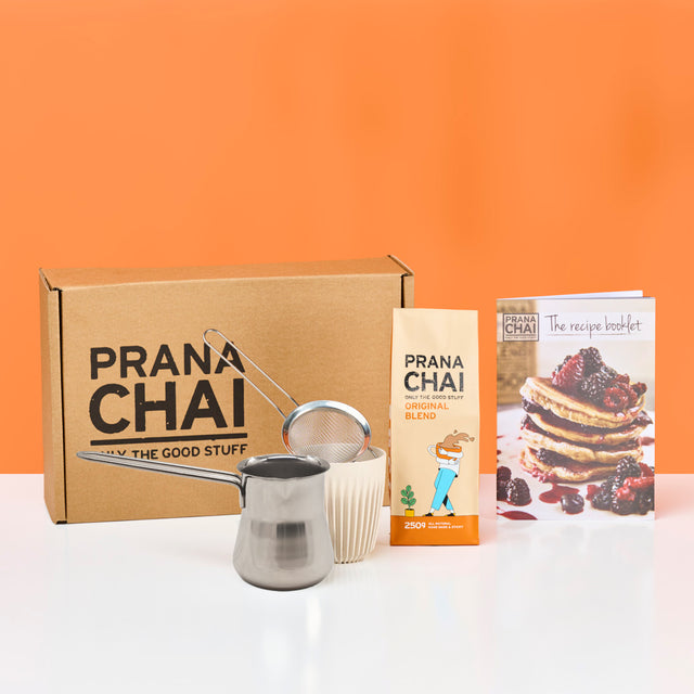 Prana Chai Original Masala Blend 250g Starter Box
